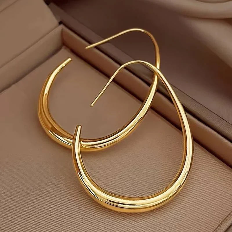 Antique Hoop Earrings I Gold