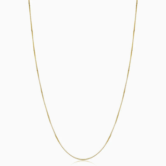 Bodega Box Necklace I Gold