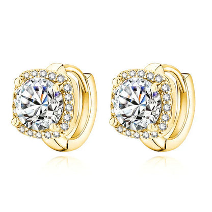 Nadine Bright Earrings I Gold & Silver